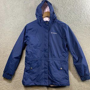 Columbia Jacket Outdoors Blue Youth Hoodie. Perfect Condition